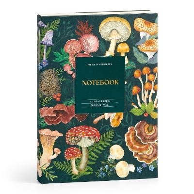 World of Mushrooms Premium A5 Notebook -  Galison