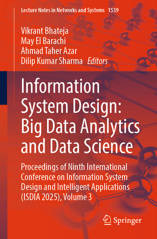 Information System Design: Big Data Analytics and Data Science