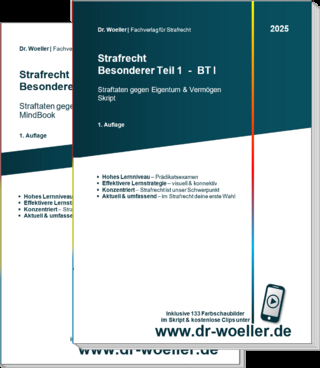 Paket Skript & MindBook - Strafrecht Besonderer Teil 1 – BT I