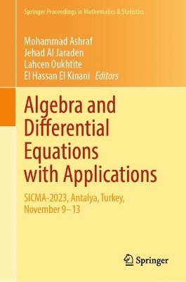Algebra and Differential Equations with Applications - 