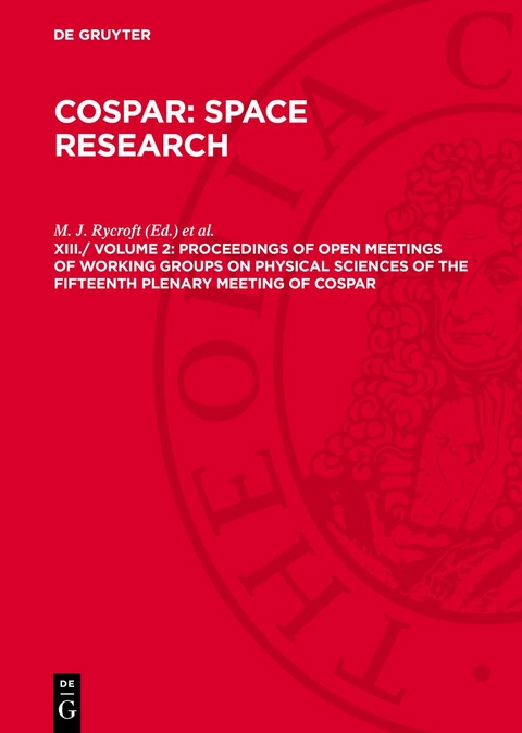 Proceedings of Open Meetings of Working Groups on Physical Sciences of the Fifteenth Plenary Meeting of COSPAR - 