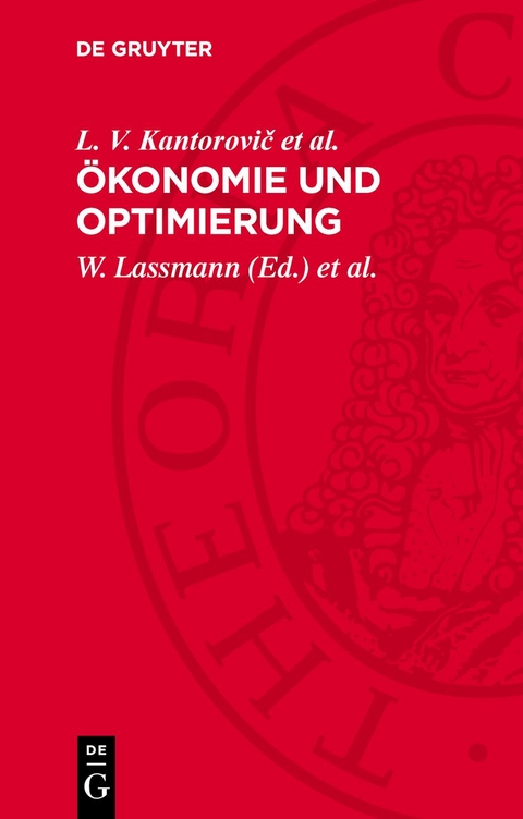 &Ouml;konomie und Optimierung - L. V. Kantorovič et al.