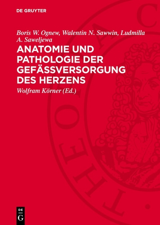 Anatomie und Pathologie der Gefässversorgung des Herzens