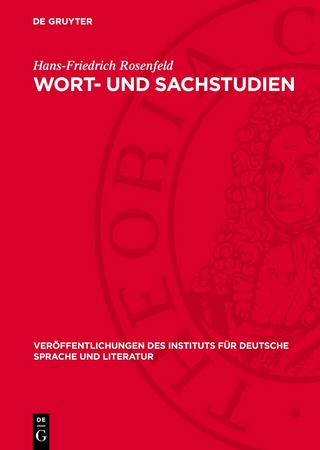 Wort- und Sachstudien