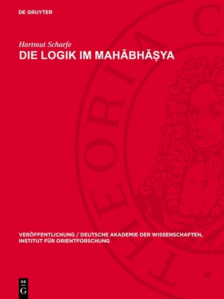 Die Logik im Mahābhāṣya