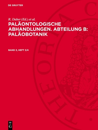 Paläontologische Abhandlungen. Abteilung B: Paläobotanik. Band 3, Heft 3/4