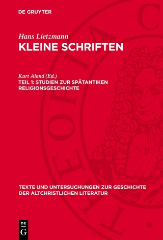 Studien zur spätantiken Religionsgeschichte