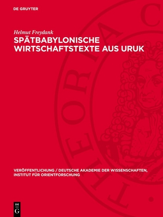 Spätbabylonische Wirtschaftstexte aus Uruk