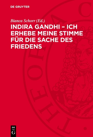 Indira Gandhi – Ich erhebe meine Stimme für die Sache des Friedens