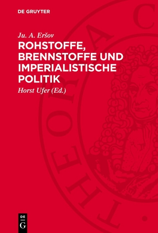 Rohstoffe, Brennstoffe und imperialistische Politik