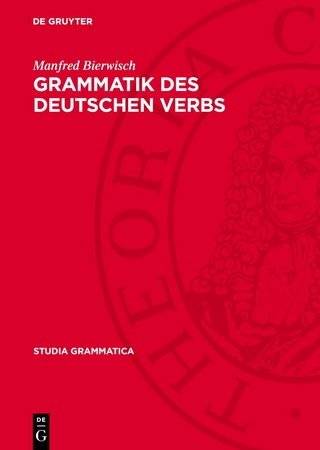 Grammatik des deutschen Verbs