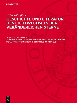 Enthaltend die zwischen 1938 und 1958 benannten Sterne: Heft 2: Delphinus bis Perseus