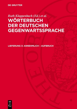 annehmlich – Aufbruch