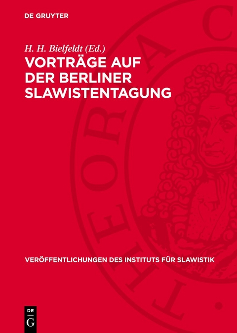 Vortr&auml;ge auf der Berliner Slawistentagung - 