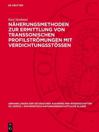Näherungsmethoden zur Ermittlung von transsonischen Profilströmungen mit Verdichtungsstössen