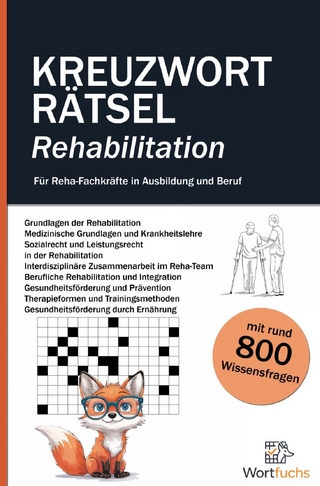 Kreuzworträtsel Rehabilitation - 56 Rätsel mit Lösungen | Fachbegriffe spielerisch lernen