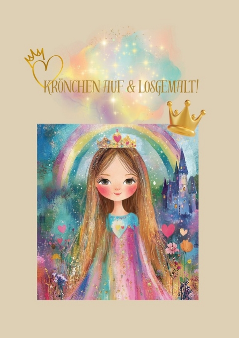 Kr&ouml;nchen auf &amp; losgemalt! - Anna Moessner