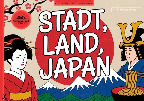 Stadt, Land, Japan - Gedankengut Spiele