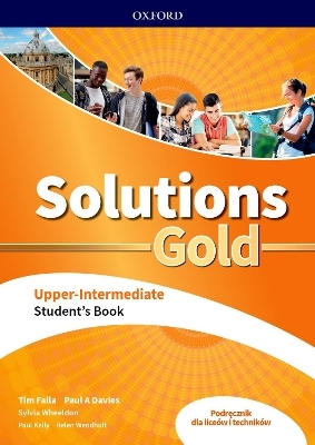 Solutions Gold Upper- Intermediate Student Book New Core Curriculum (Poland)