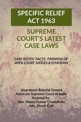 'Specific Relief ACT 1963' - Supreme Court's Latest Case Laws