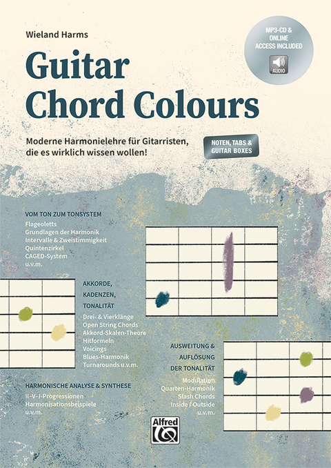 Guitar chord colours - Wieland Harms
