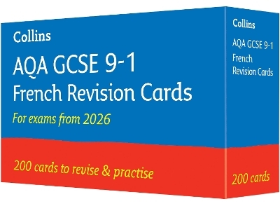 AQA GCSE 9-1 French Vocabulary Revision Cards -  Collins GCSE