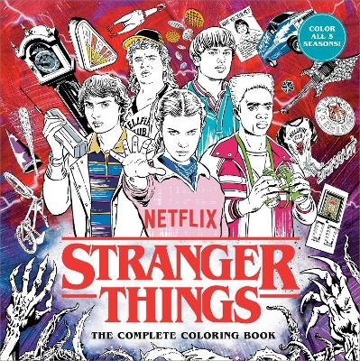 Stranger Things: The Complete Coloring Book (Color All Five Seasons!) -  Netflix