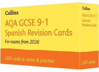 AQA GCSE 9-1 Spanish Vocabulary Revision Cards