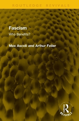 Fascism - Max Ascoli, Arthur Feiler