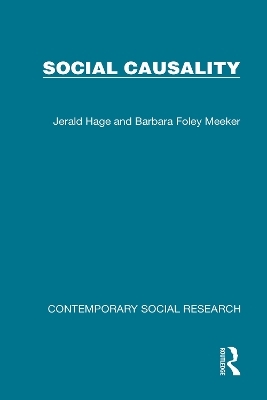 Social Causality - Jerald Hage, Barbara Foley Meeker