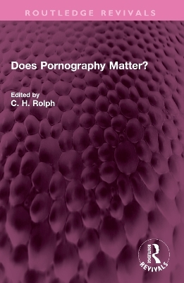 Does Pornography Matter?
