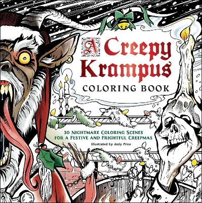 A Creepy Krampus Coloring Book