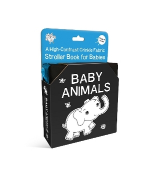 Baby Animals: A High-Contrast Crinkle Fabric Stroller Book for Babies