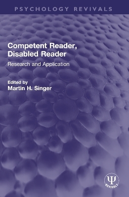 Competent Reader, Disabled Reader - 