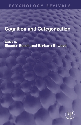 Cognition and Categorization