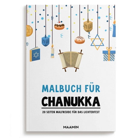 Ausmalheft f&uuml;r Chanukka