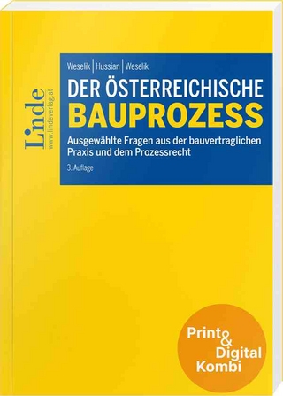 Der österreichische Bauprozess (Kombi Print&digital)