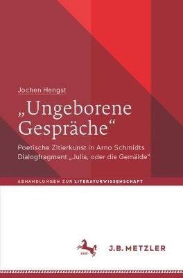 &bdquo;Ungeborene Gespr&auml;che&ldquo; - Jochen Hengst