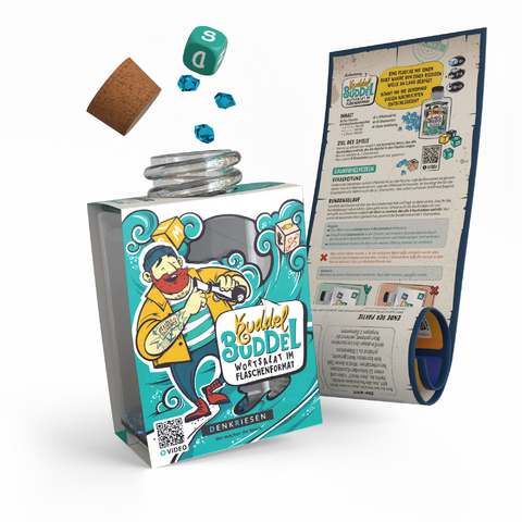 DENKRIESEN - Kuddel Buddel - "Wortsalat im Flaschenformat"