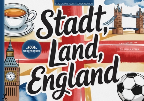 Stadt, Land, England - Gedankengut Spiele