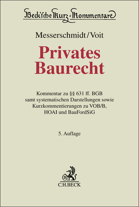Privates Baurecht - 