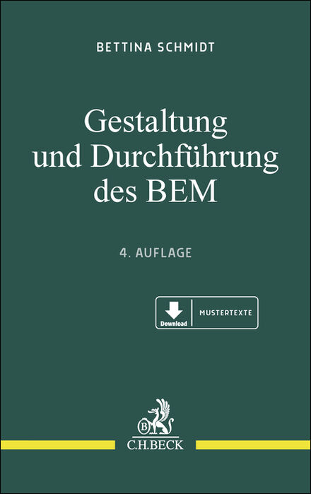 Gestaltung und Durchführung des BEM - Bettina Schmidt, Friederike Schmidt