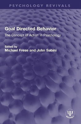 Goal Directed Behavior - 