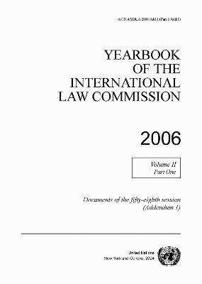 Yearbook of the International Law Commission 2006 Vol.II Part 1 (Addendum 1)