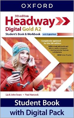 Headway 5e Gold A2 Student Book Work Book Without Key with Dig Pack (It)