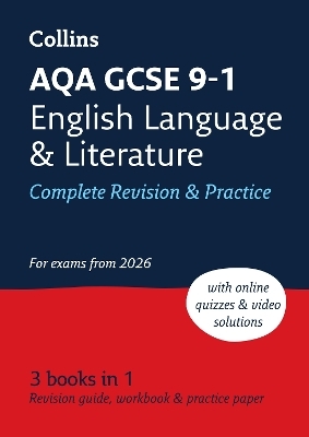 AQA GCSE 9-1 English Language and Literature Complete Revision & Practice -  Collins GCSE