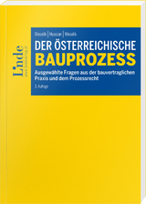 Der österreichische Bauprozess - Weselik, Nikolaus; Hussian, Wolfgang; Weselik, Maximilian