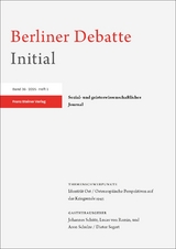 Berliner Debatte Initial 36 (2025) 1