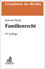 Familienrecht - Dieter Schwab, Anatol Dutta