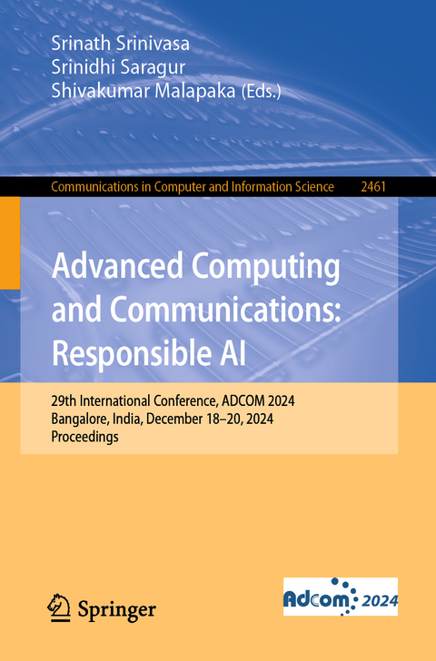 Advanced Computing and Communications: Responsible AI - 
